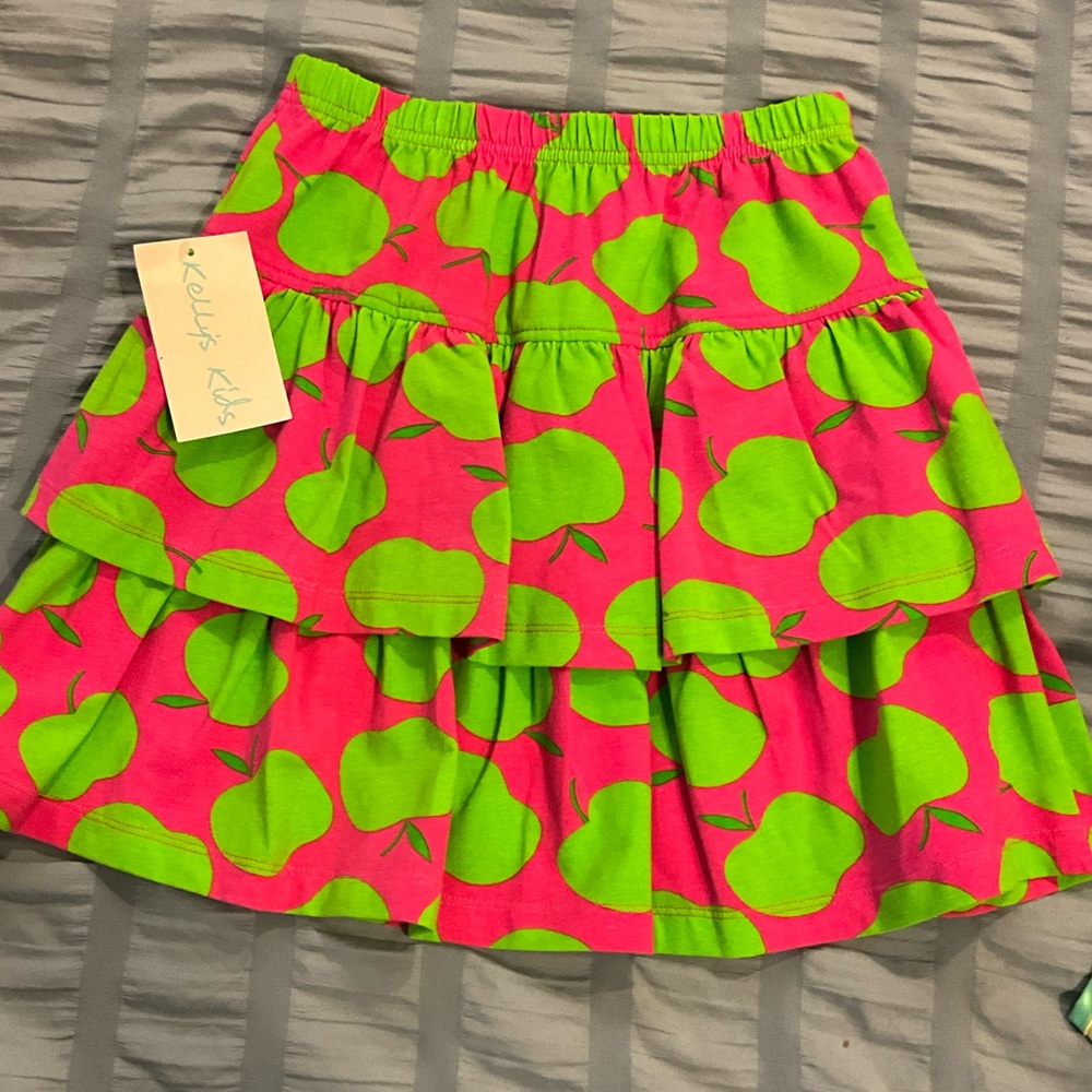 NWT- Kelly’s Kids apple skirt